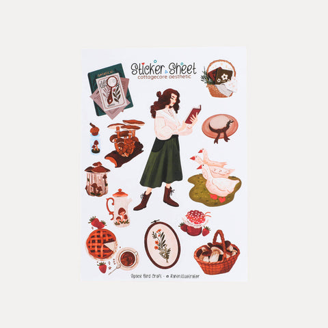 Stickerbogen – verschiedene Motive – Splitmoon Art