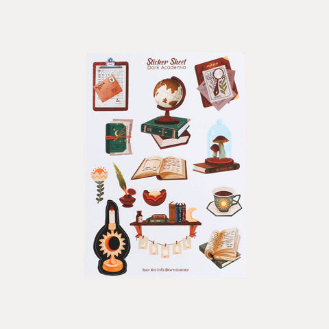 Stickerbogen – verschiedene Motive – Splitmoon Art