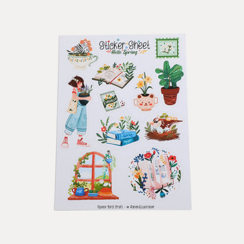 Stickerbogen – verschiedene Motive – Splitmoon Art