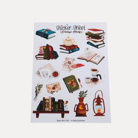 Stickerbogen – verschiedene Motive – Splitmoon Art