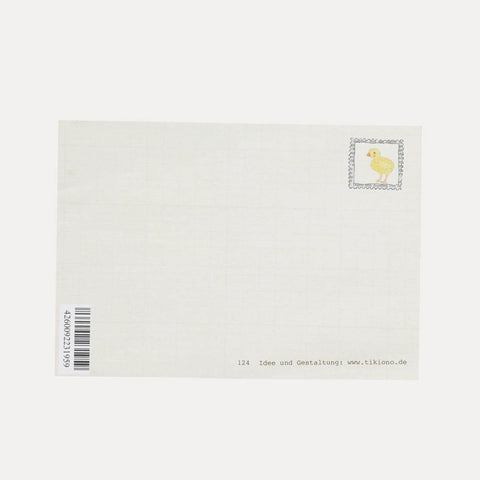 Ostergruß mit Küken – Tikiono – Postkarte