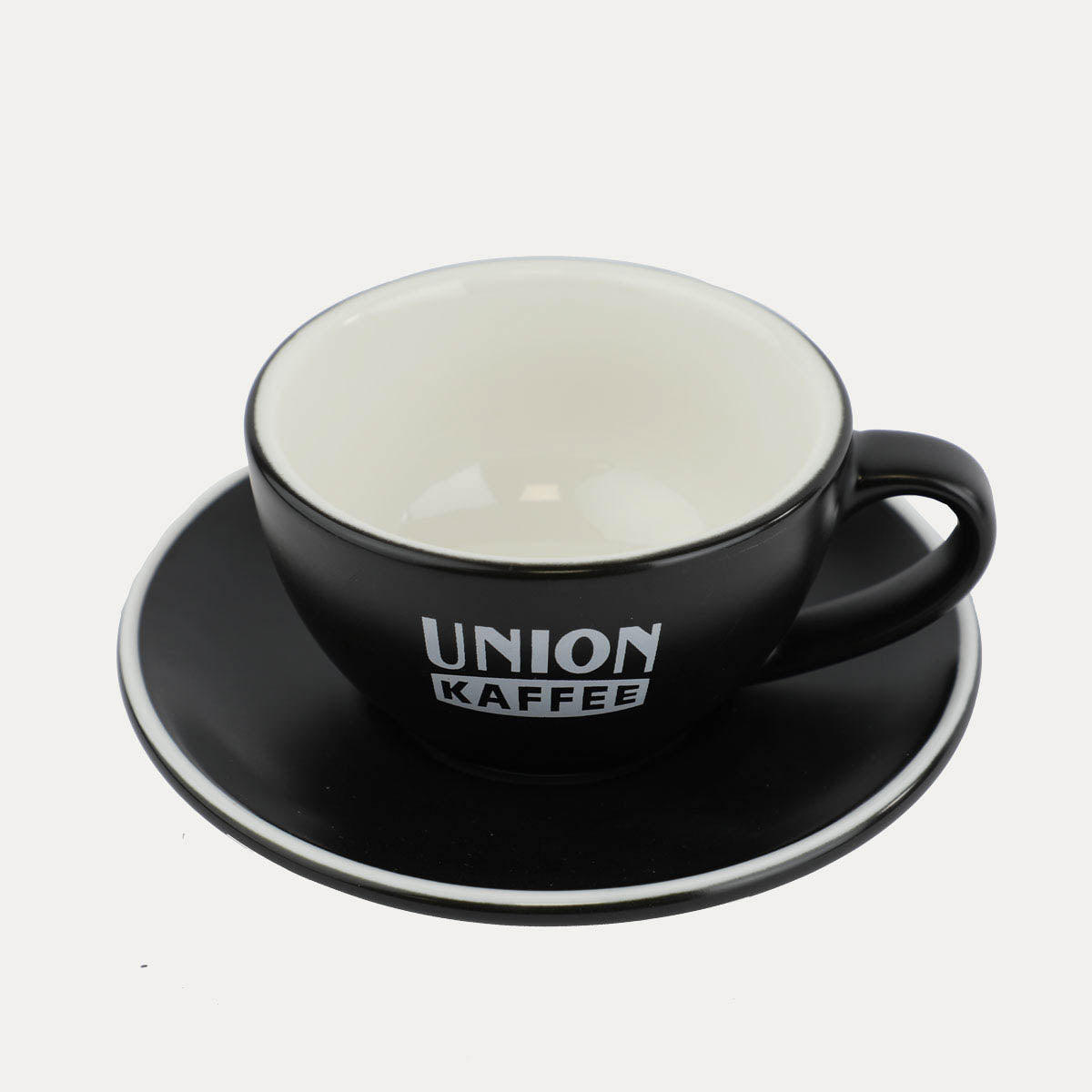 Milchkaffee-Tasse mit Untertasse I Union Rösterei Bremen