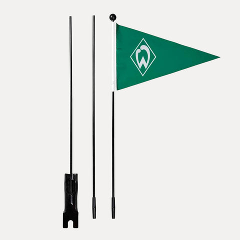 Werder Bremen – Fahrrad-Fahne Raute