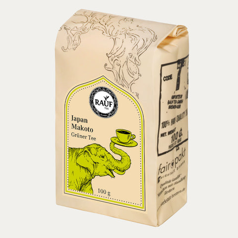Japan Makoto Grüner Tee – Rauf Tee – 100 g