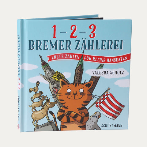 1, 2, 3 – Bremer Zählerei Kinderbuch - Made in Bremen - Carl Ed. Schünemann -