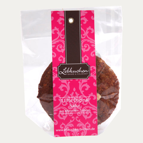 Original Elise – Natur, Zuckerguss oder Schokolade – 1 Stück – 70 g