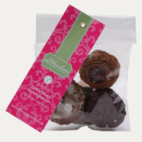Mini Elisen – Vegan – 3 Stück – 90 g