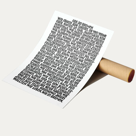 Ode an Bremen – Poster