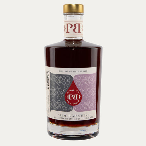Bremer Apotheke 33% Vol., 350ml - Made in Bremen - Piekfeine Brände -