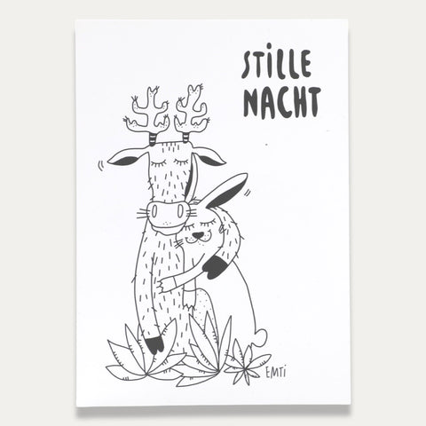 Stille Nacht – Emti – Postkarte