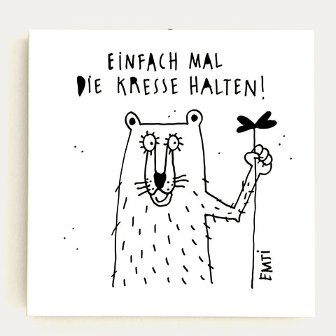 Kresse halten Fliese - Made in Bremen - EMTI -