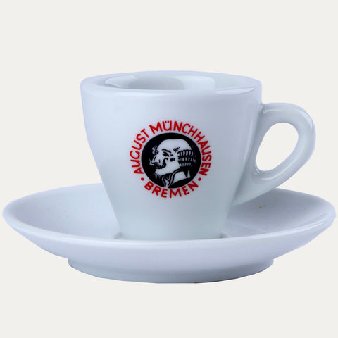 Münchhausen – Espresso-Tasse und Untertasse