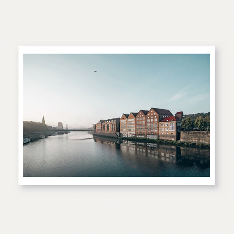 An der Weser – Weserburg auf der Teerhofinsel (118) – Postkarte