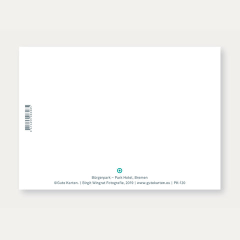 Bürgerpark Bremen – Park-Hotel (120) – Postkarte