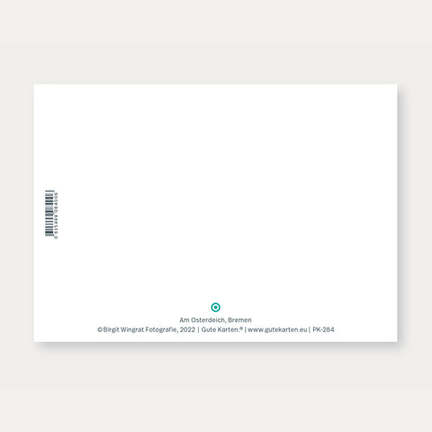 Winter am Osterdeich Bremen (284) – Postkarte