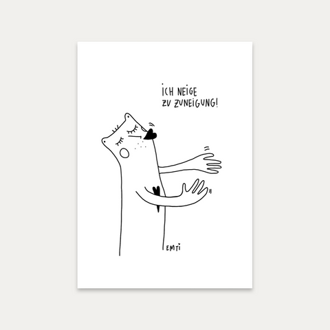 Zuneigung – Emti – Postkarte
