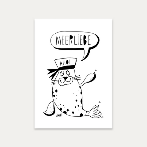 Meerliebe – Emti – Postkarte