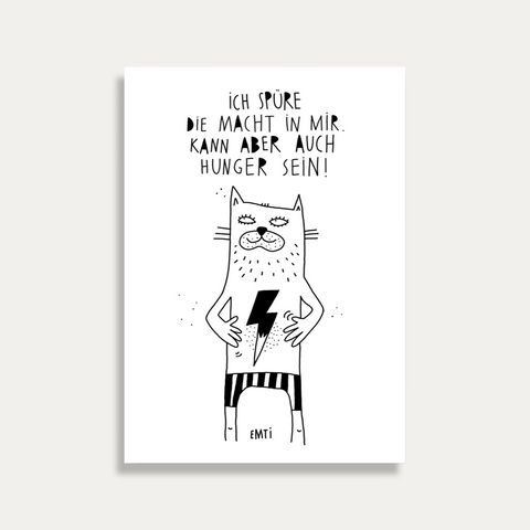Die Macht – Emti – Postkarte