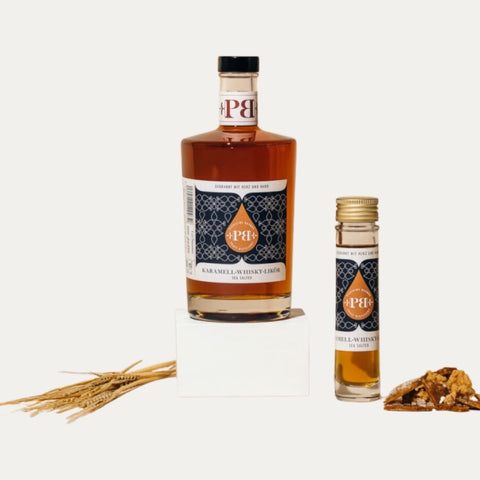 Karamell-Whisky-Likör Sea Salted – Karamell-Likör – verschiedene Größen