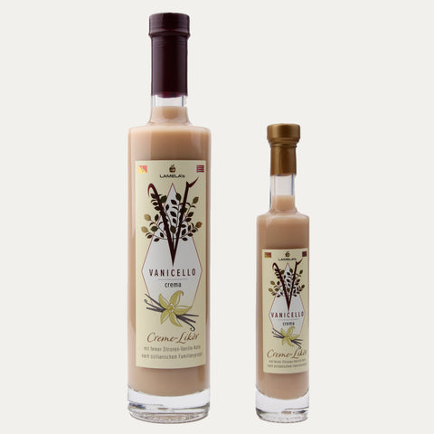 Vanicello – Crema Likör – Lamela – 500 ml oder 100 ml