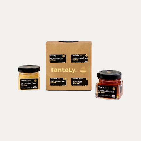 TanteLy – Honig Geschenkset – 4 x 40 g