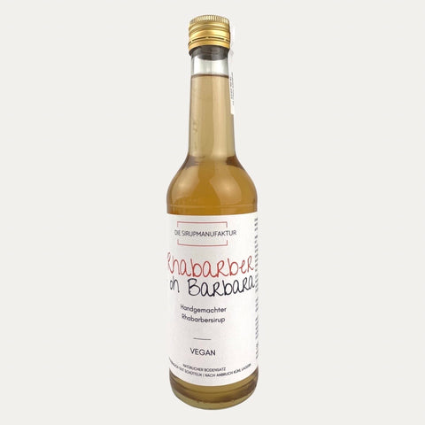 Rhabarber oh Barbara – Rhabarbersirup – 350 ml