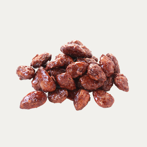 Jahrmarktsmandeln traditionell gebrannt, 100g - Made in Bremen - Manke & Coldewey -