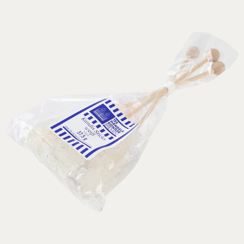 Weiße Kandis-Sticks – 3 Stück