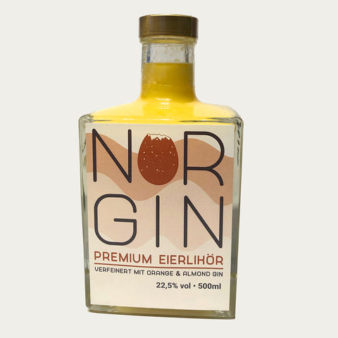 NORGIN Eierlikör – 500 ml oder 50 ml