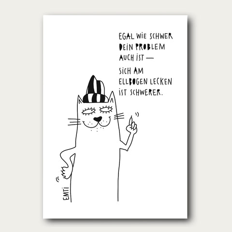 Ellbogen Postkarte Emti - Made in Bremen - EMTI -