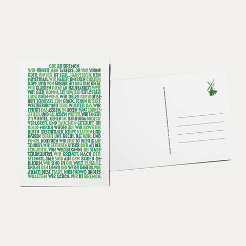 Ode an Bremen – Postkarte