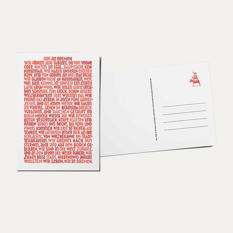 Ode an Bremen – Postkarte