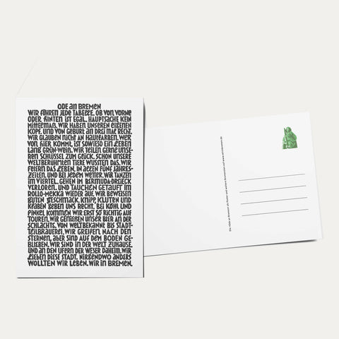 Ode an Bremen – Postkarte