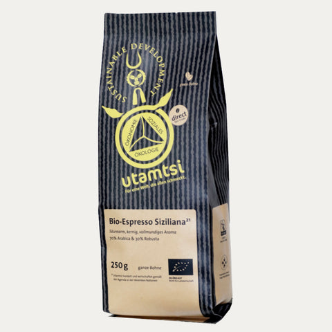 Espresso Siziliana 21 – ganze Bohne 250 g