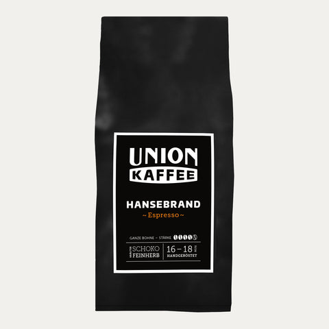Espresso Hansebrand – Ganze Bohne 250 g - Made in Bremen - Union Kaffee - Espresso