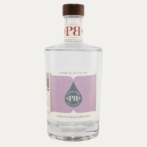 Zwetschgenbrand 46% Vol., 350ml - Made in Bremen - Piekfeine Brände -