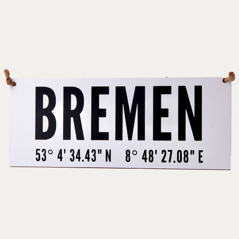 Schild – Bremen – Tafelwaerk