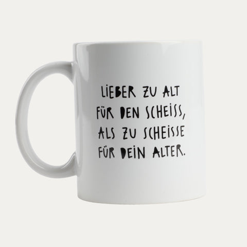 Lieber zu alt – Emti – Becher
