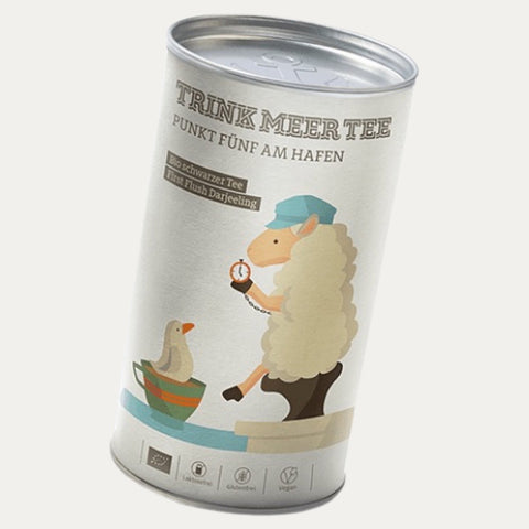 Punkt 5 am Hafen – Schwarzer Tee (Darjeeling) – Dose 120 g