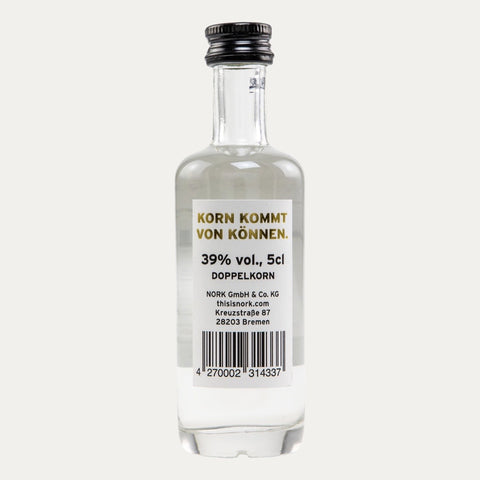 Doppelkorn Nork 39% Vol. 5cl mini - Made in Bremen - NORK -