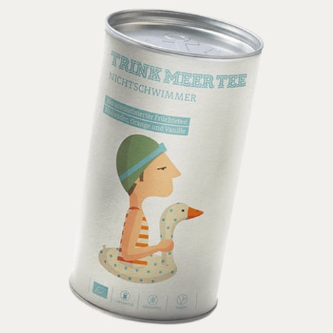 Nichtschwimmer – Aromatisierter Früchtetee – Dose 120 g