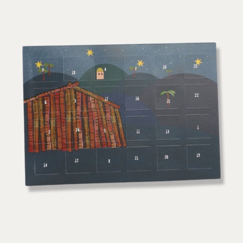 Postkarten Adventskalender – Tikiono