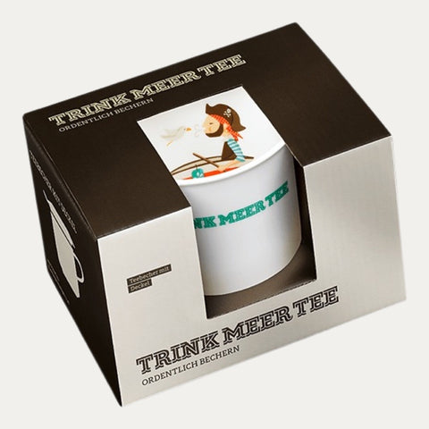 Frischer Friese – Teebecher mit Deckel