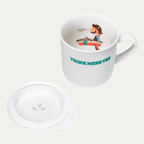 Frischer Friese – Teebecher mit Deckel