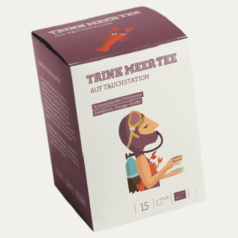 Auf Tauchstation – Aromatisierter Früchtetee – Teebeutel