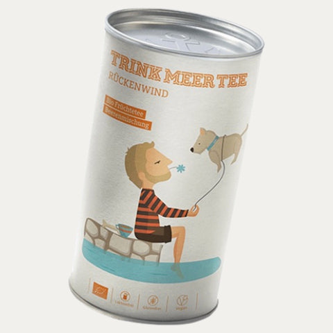 Rückenwind – Früchtetee – Dose 170 g