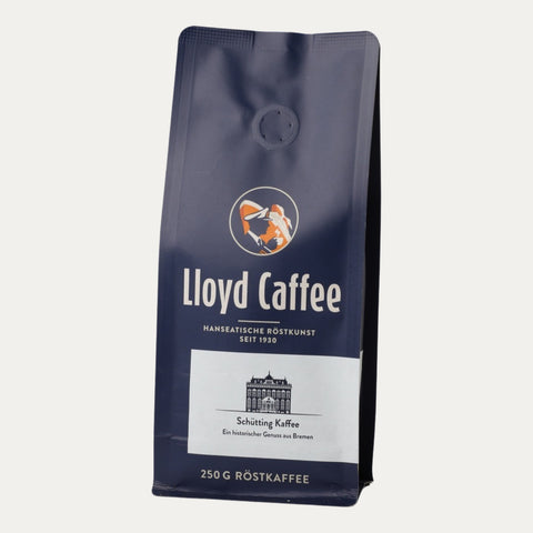 Lloyd Caffee Schütting Kaffee ganze Bohne 250g