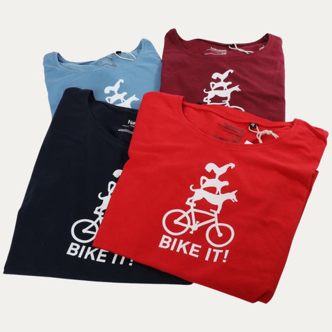 Bike it! – Ladys T-Shirt, verschiedene Farben
