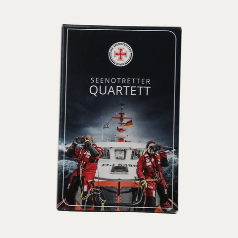 Quartett – Kartenspiel – Seenotretter