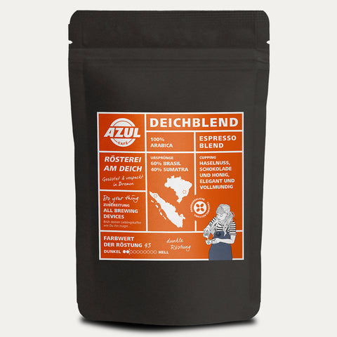 Deichblend Espresso – Ganze Bohne 250 g